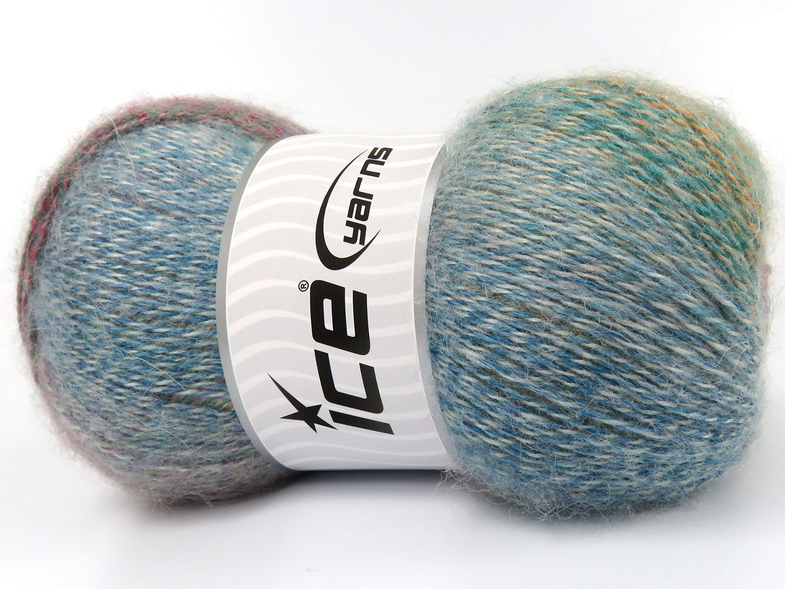 Mohair Pastel Green, Salmon, Purple, Cream, Orange, Fuchsia fnt2-83494