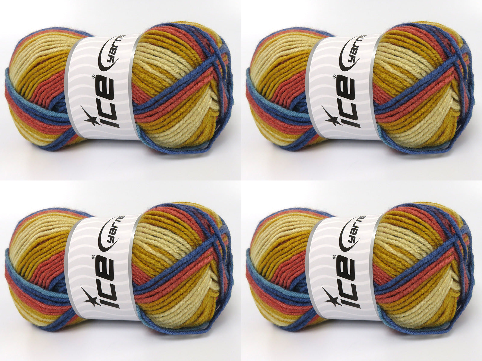 Nice Baby Gold, Cream, Copper, Turquoise Shades fnt2-83499