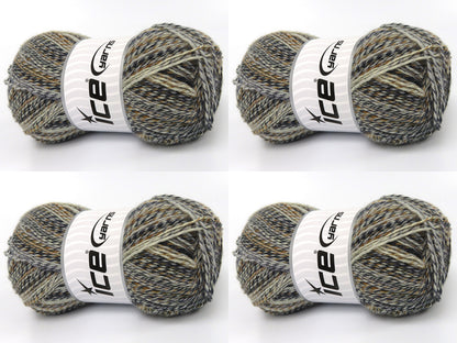 Smart Sock Grey Shades, Gold fnt2-83521