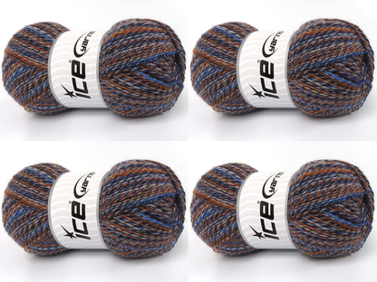 Smart Sock Brown Shades, Gold, Blue Shades fnt2-83522