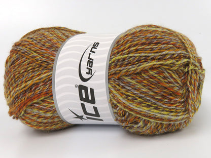Smart Sock Yellow, Gold, Grey, Brown fnt2-83523