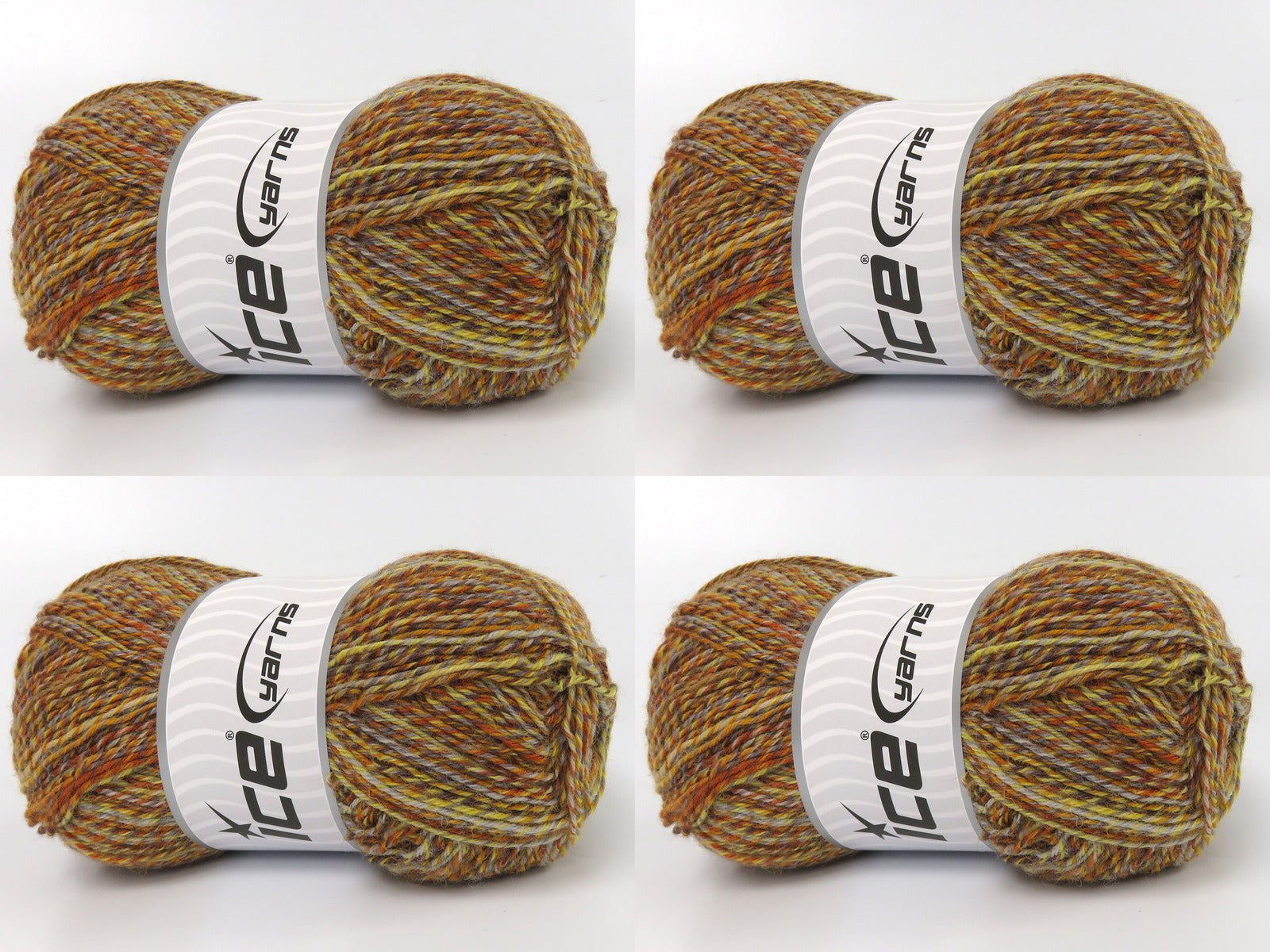 Smart Sock Yellow, Gold, Grey, Brown fnt2-83523