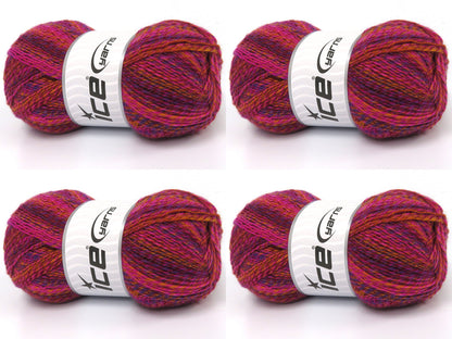 Smart Sock Burgundy, Fuchsia, Gold, Purple fnt2-83526