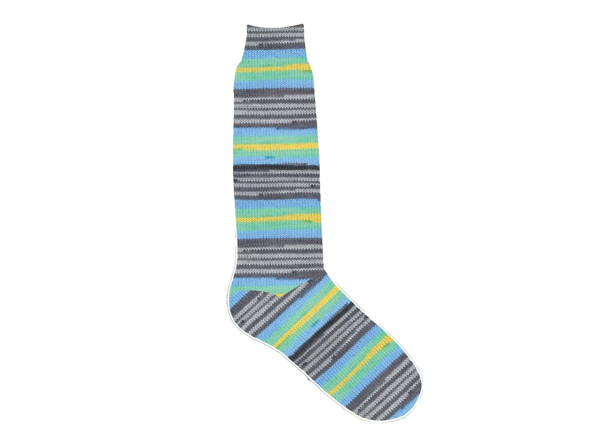 Smart Sock Green, Yellow, Blue, Grey Shades fnt2-83529