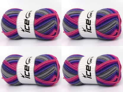 Smart Sock Grey Shades, Purple Shades, Pink Shades fnt2-83533