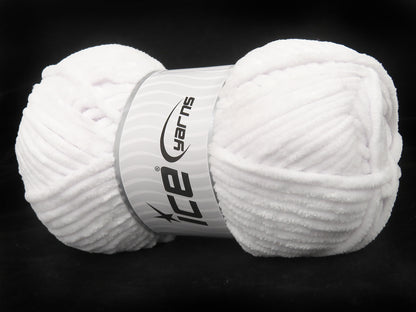 Chenille Baby White fnt2-83547