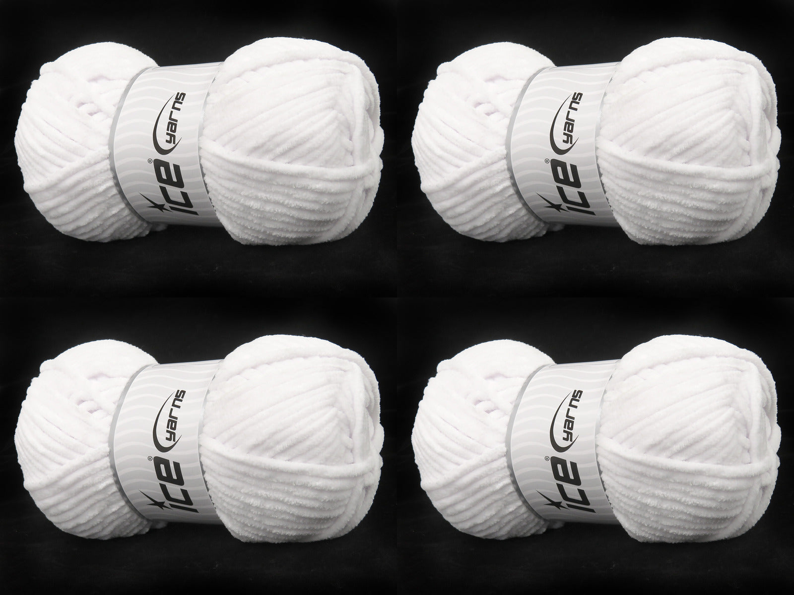 Chenille Baby White fnt2-83547