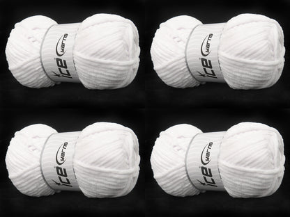 Chenille Baby White fnt2-83547