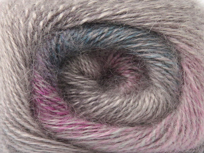 Mohair Pastel Camel Shades, Turquoise, Pink fnt2-83569