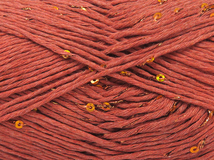 Natural Cotton Paillette Light Copper fnt2-83572