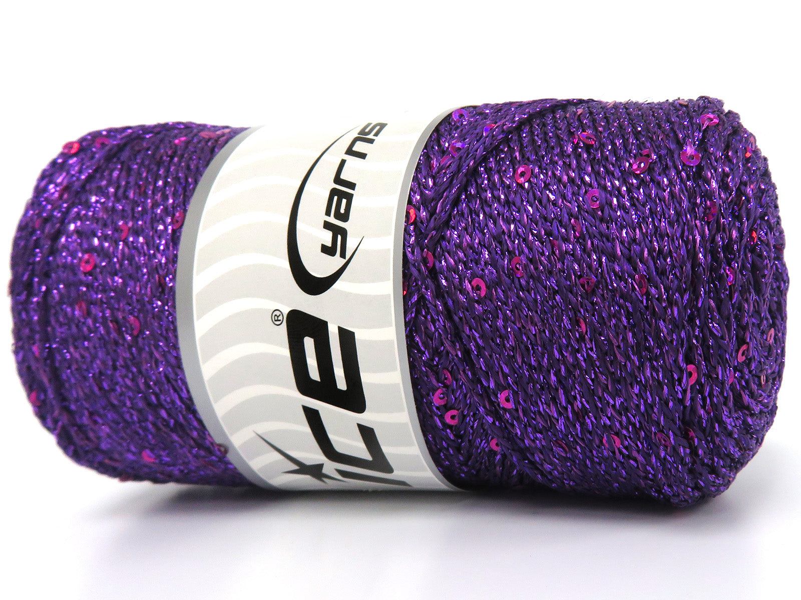 Macrame Glitz Paillette Purple fnt2-83577