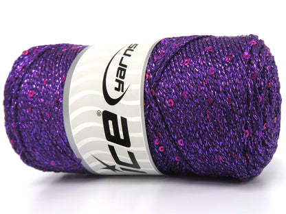 Macrame Glitz Paillette Purple fnt2-83577