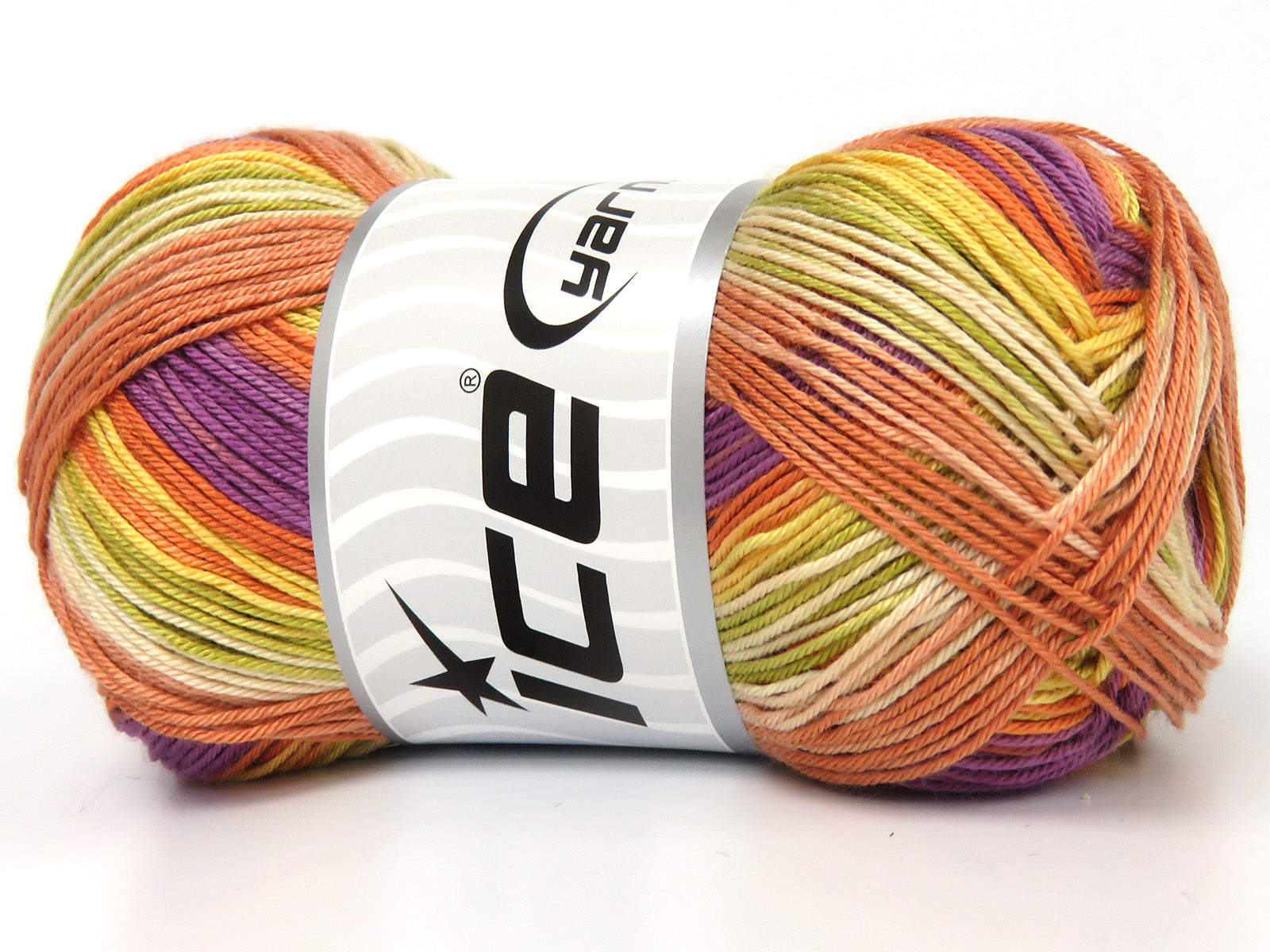 Biscuit Lilac, Orange Shades, Yellow, Green, Cream fnt2-83583