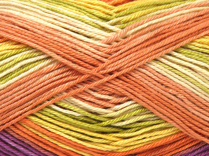 Biscuit Lilac, Orange Shades, Yellow, Green, Cream fnt2-83583