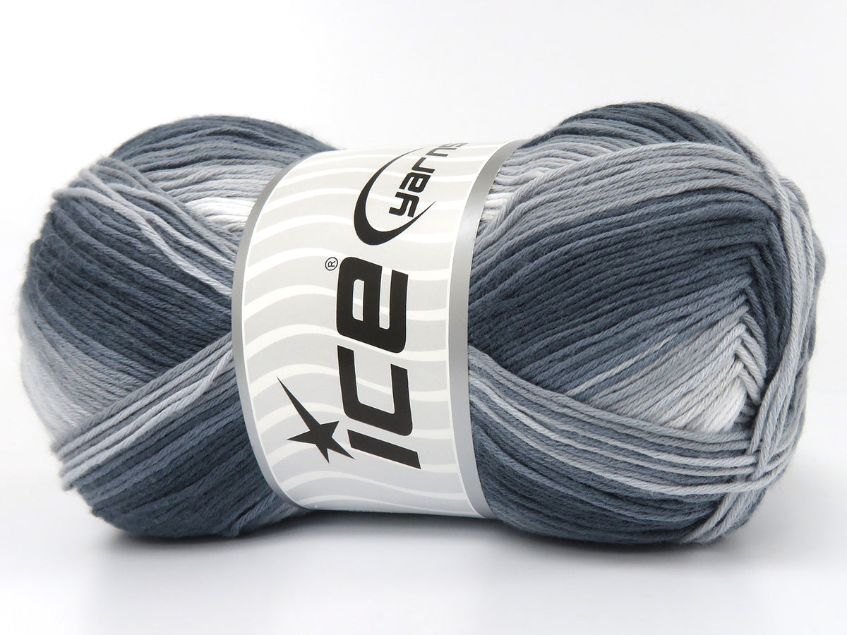Cotton Magic Grey Shades, Light Blue Shades fnt2-83585