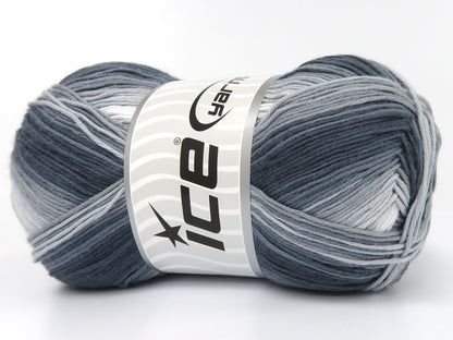 Cotton Magic Grey Shades, Light Blue Shades fnt2-83585