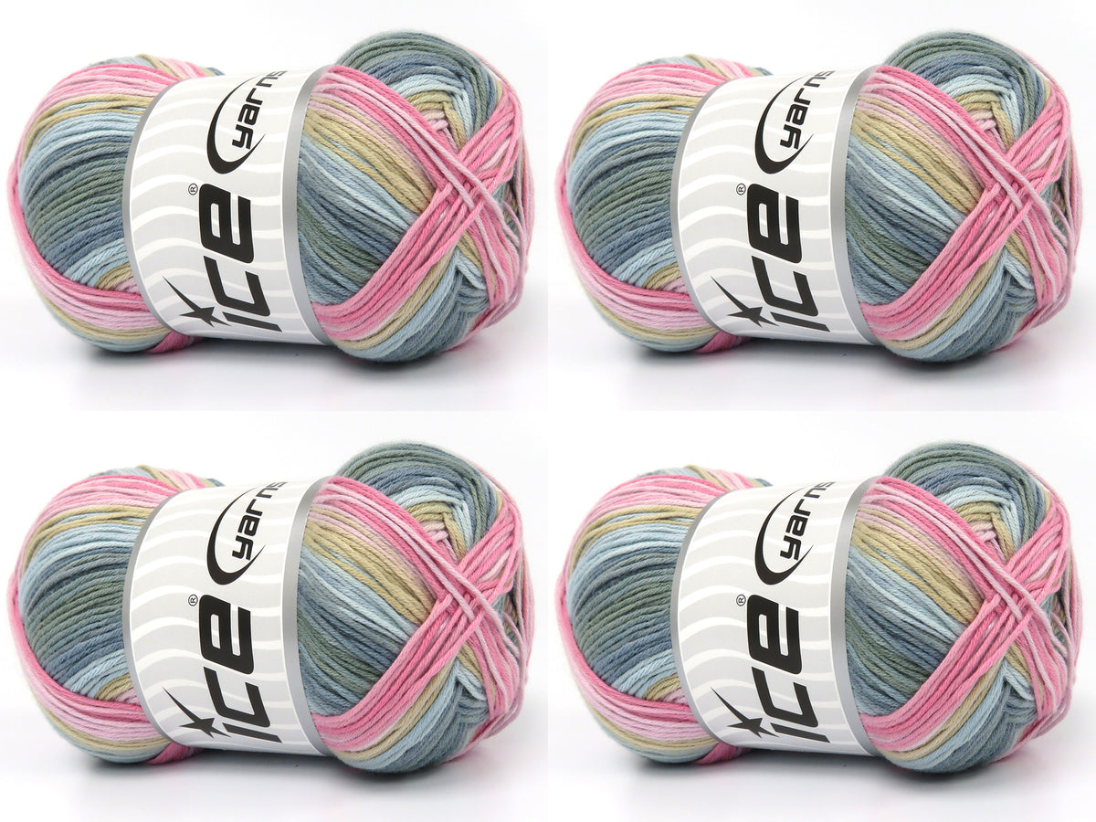 Cotton Magic Grey Shades, Pink Shades, Blue Shades, Light Camel fnt2-83586