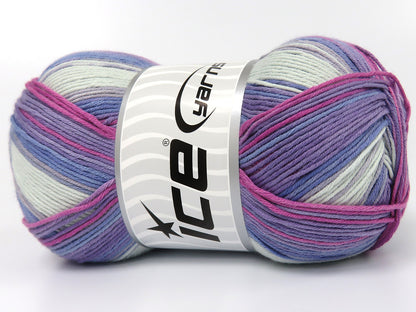 Cotton Magic Lilac Shades, Pink, Light Blue fnt2-83588