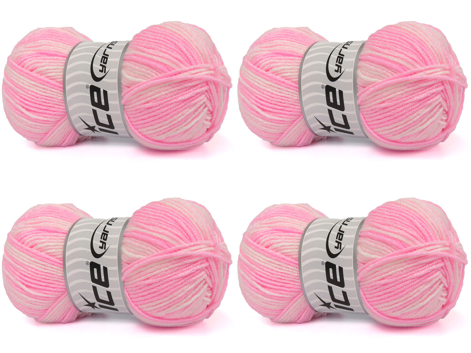 Baby Bamboo Magic Pink Shades, White fnt2-83593