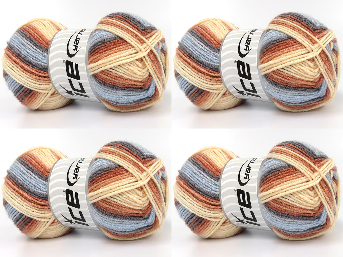 Baby Bamboo Magic Salmon Shades, Grey, Blue fnt2-83596