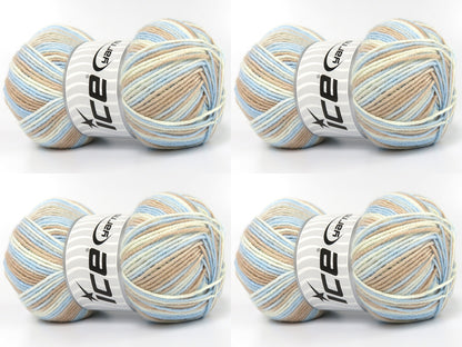 Baby Bamboo Magic Camel Shades, Baby Blue, White fnt2-83598