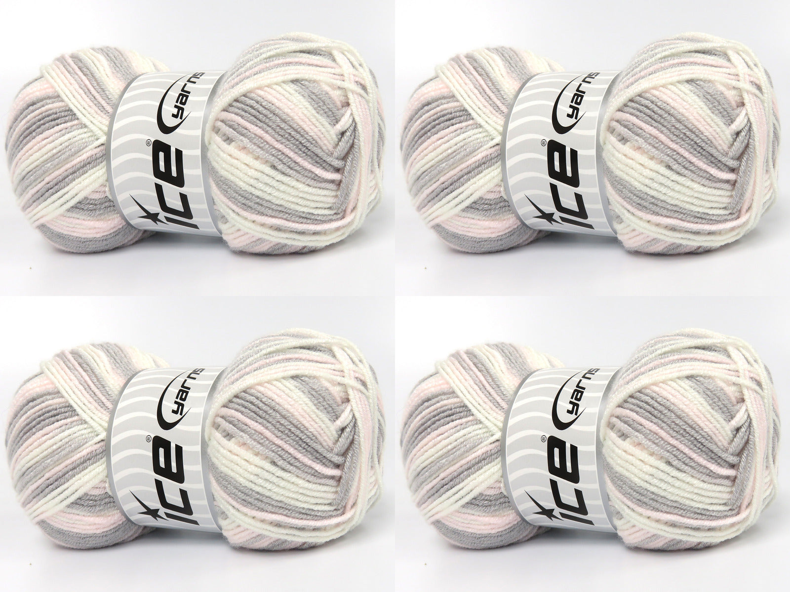 Baby Bamboo Magic Baby Pink, White, Light Grey fnt2-83599