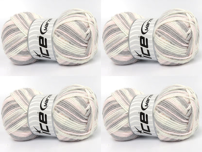 Baby Bamboo Magic Baby Pink, White, Light Grey fnt2-83599