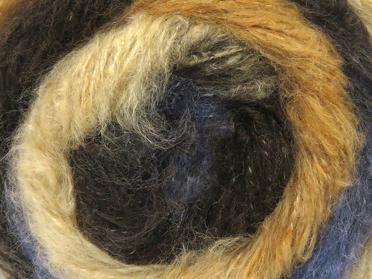 Chancy Mohair Jeans Blue, Brown Shades fnt2-83608
