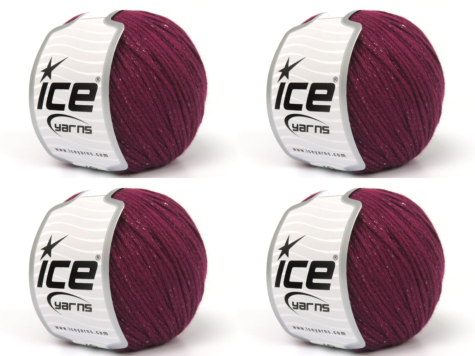 Viscose Glitz Burgundy fnt2-83616