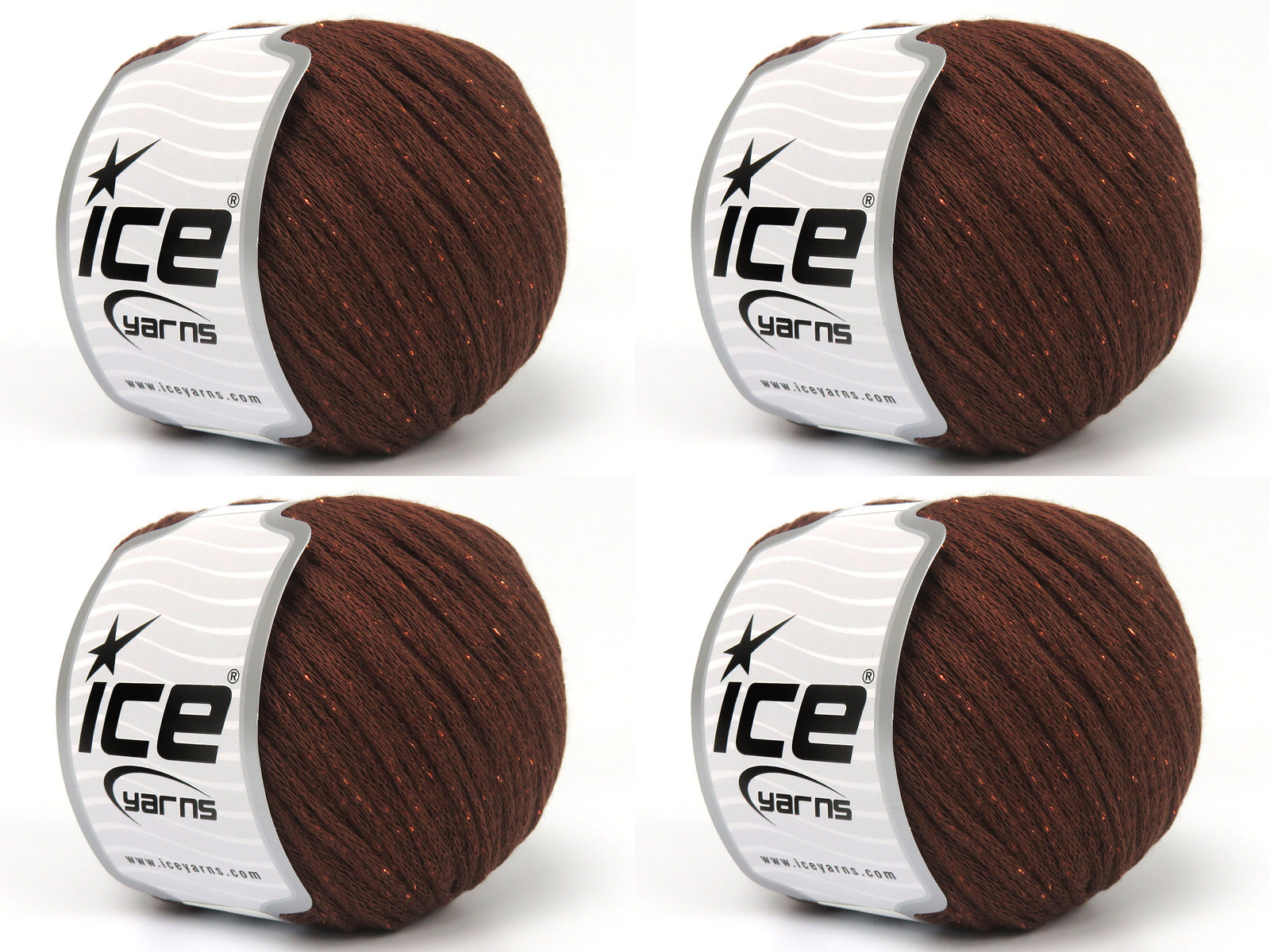 Viscose Glitz Brown fnt2-83618