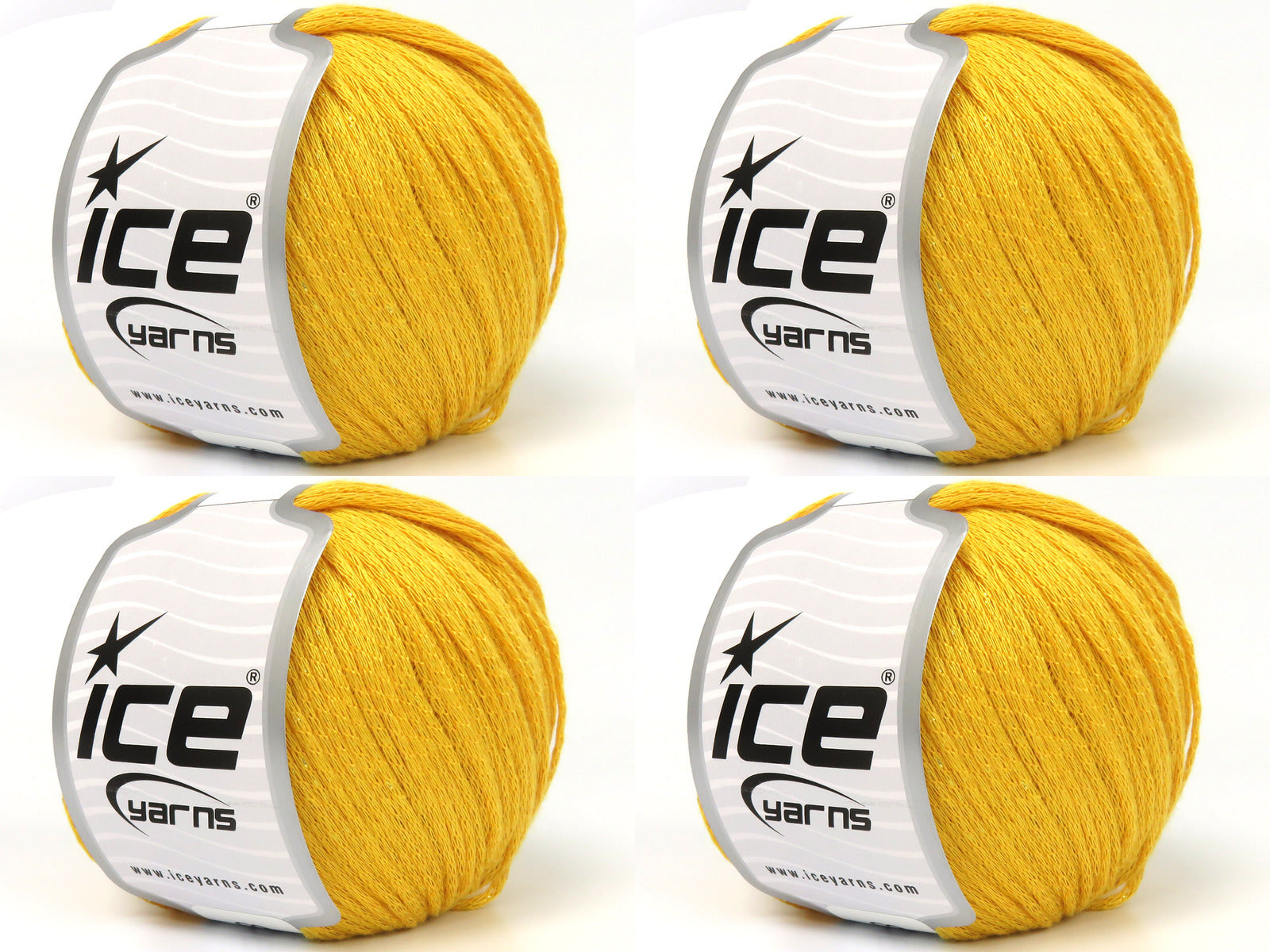 Viscose Glitz Yellow fnt2-83619