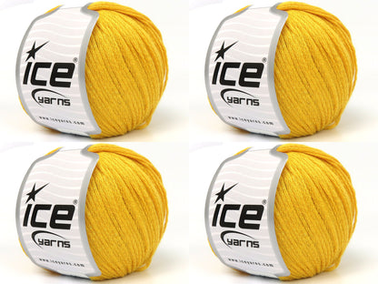 Viscose Glitz Yellow fnt2-83619