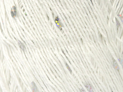 Cotton Paillette Fine White  fnt2-83772