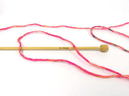 Wool Varicolor Light Neon Colors, Maroon  fnt2-83781