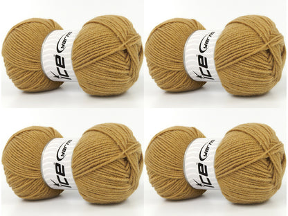 Ice Yarns Merinos Light – Marrón Leche – 60 % Lana Merino, 40 % Acrílico
