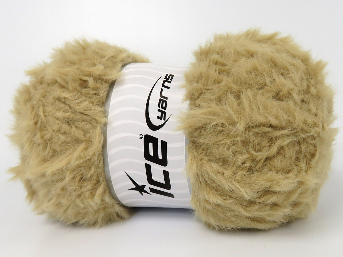 Bunny Fur Light Camel fnt2-83827
