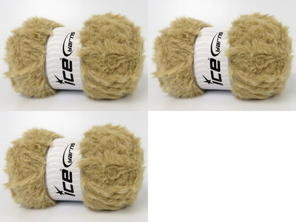 Bunny Fur Light Camel fnt2-83827