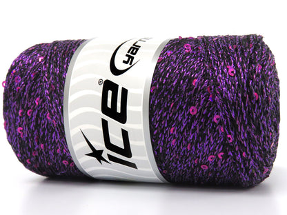 Macrame Glitz Paillette Purple fnt2-83829