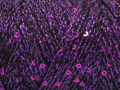 Macrame Glitz Paillette Purple fnt2-83829