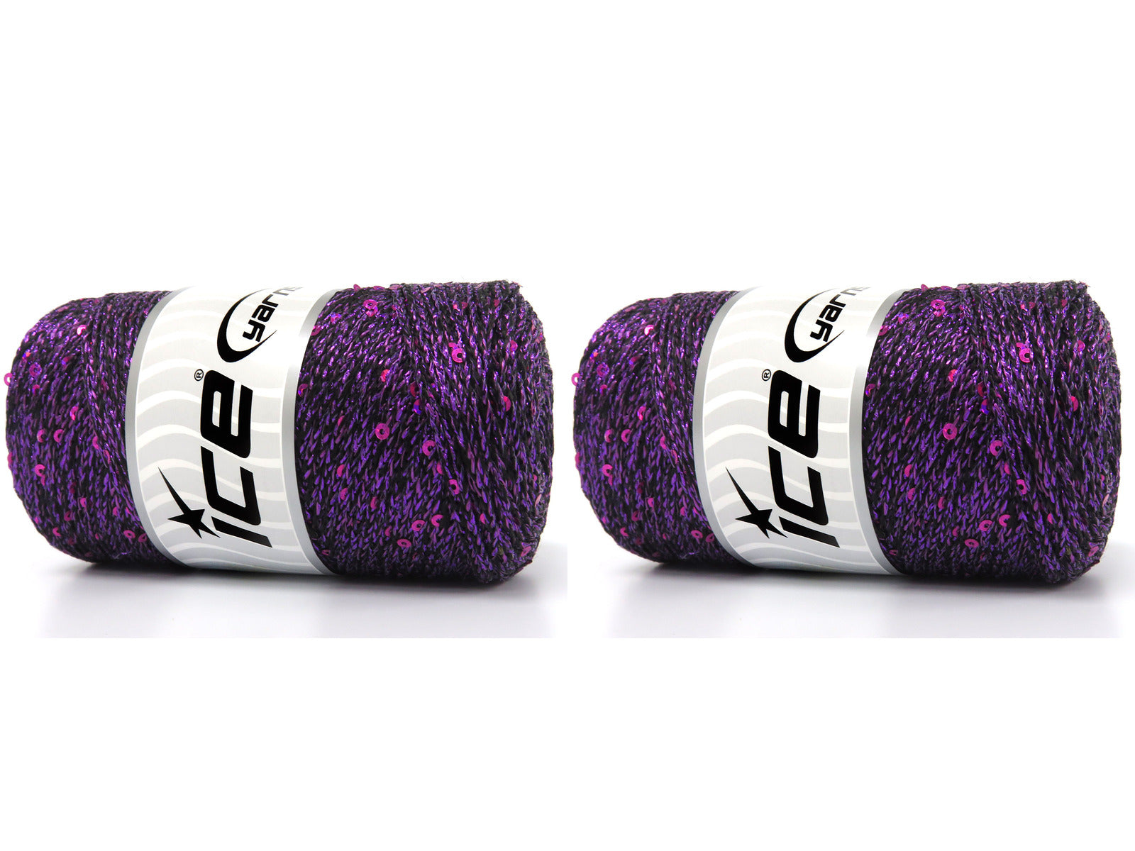 Macrame Glitz Paillette Purple fnt2-83829
