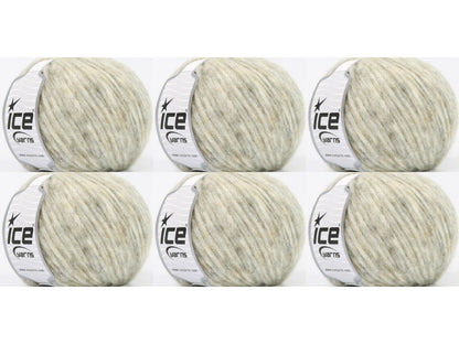 Baby Alpaca Aria Light Grey, Beige, Cream fnt2-83839