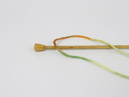 Organic Wool Bulky Hand Paint Green Shades, Gold Shades fnt2-83842