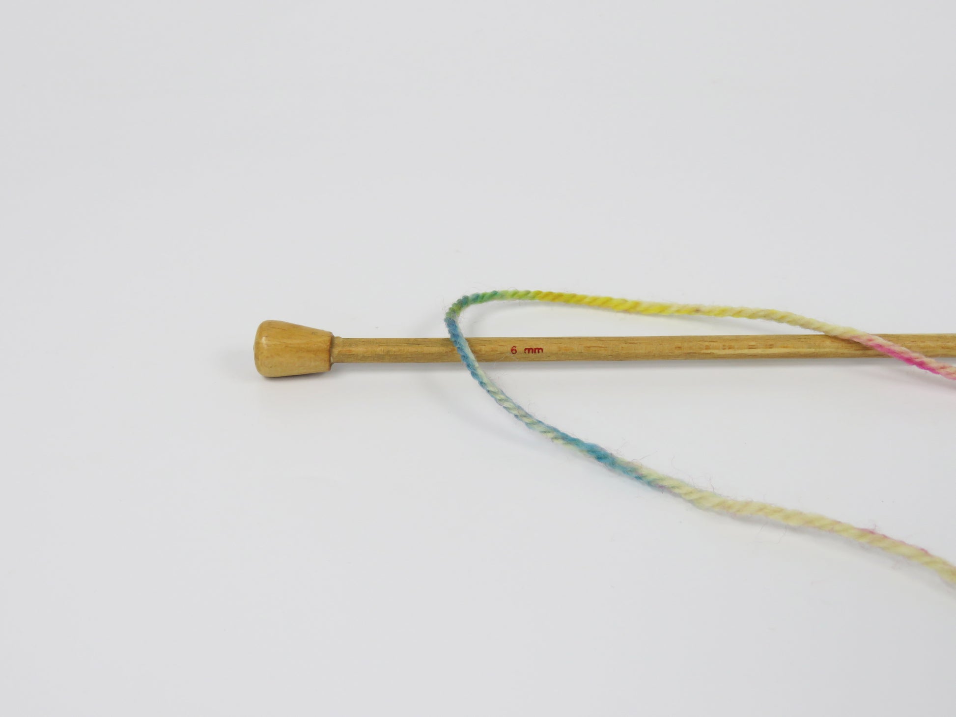 Organic Wool Bulky Hand Paint Rainbow fnt2-83843