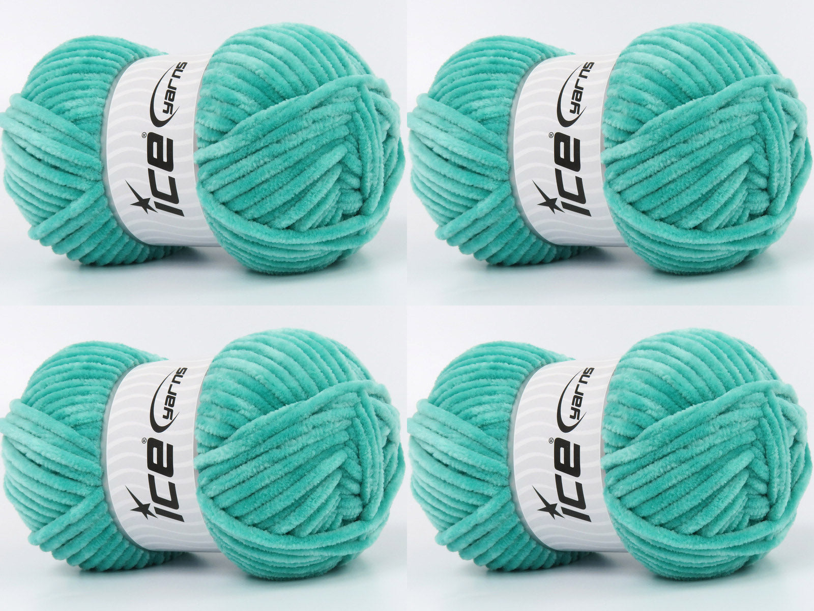 Chenille Baby Coral Green fnt2-83855