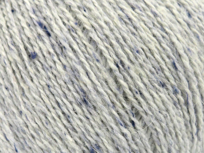 Baby Alpaca Tweed Light Grey, Light Blue fnt2-83922