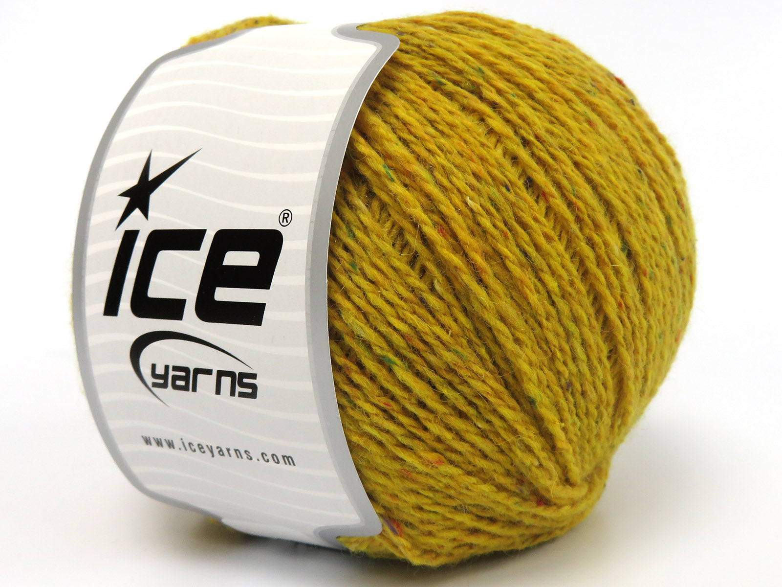 Baby Alpaca Tweed Yellow fnt2-83931