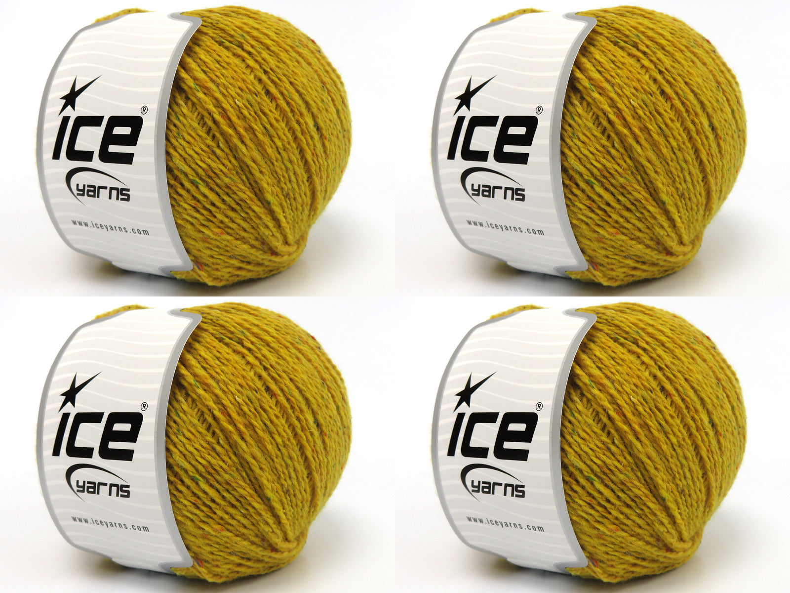 Baby Alpaca Tweed Yellow fnt2-83931