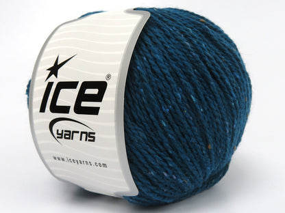 Baby Alpaca Tweed Teal fnt2-83946