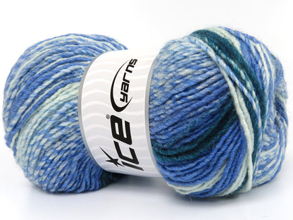Anatolia Wool Cord Blue Shades, Green Shades fnt2-83950