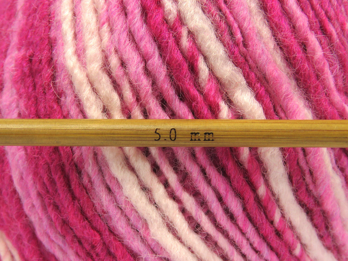 Ice Yarns Anatolia Wool Cord – Pembe Tonları – %22 Yün, %78 Akrilik